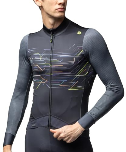 ALE' Herren Pr.e Megabyte Langärmeliges Jersey (1er Pack)