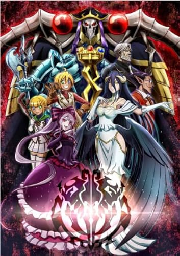 1000 Pcs Rätsel - Japanese Animes Overlords Bloodfallen - Colourful Jigsaw - Kinder's Educational Spielzeugs Posters FX18PV