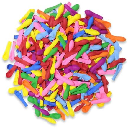 500 Palloncini d'Acqua, Bombe d'Acqua, Colorato Bombe Dacqua Palloncini, Riempimento Rapido, Gavettoni Acqua Autosigillanti, per Feste Estive Giochi Acqua Bambini, Spiaggia, Piscina, Giardino