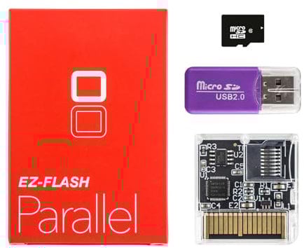 EZ Parallel Flash Cartridge for DS/3DS - 64GB Preloaded SD Card - Plug & Play, Supports for NDS/NDSL/NDSi/NDSiXL/2DS/3DS/3DLL/N3DS EZ Game Cartridges
