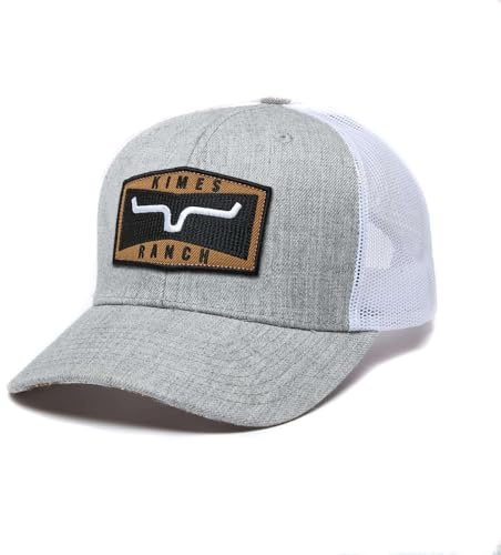 Kimes Ranch Railway verstellbare Snapback-Mütze, Grau meliert