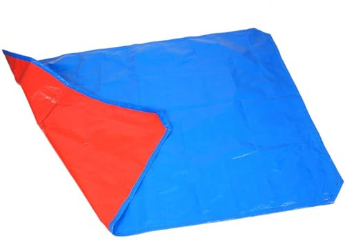 ifundom Housse de Toit Imperméable 230x145 Cm pour Barres de Toit SUV, Bâche Résistante Coupe-Vent Film Laminé, Protection Pluie et Neige pour Porte-Bagages de Voiture Tout-Terrain