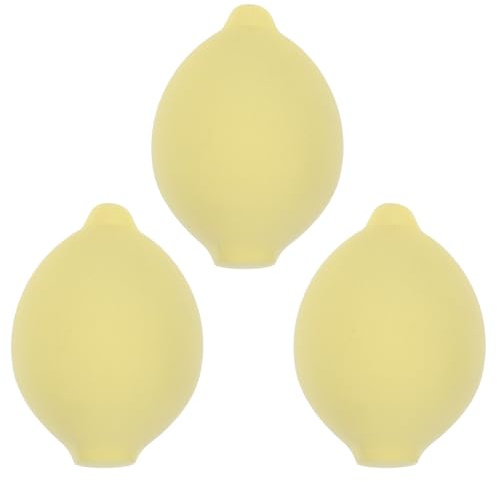 SHERCHPRY 3 Pack Fruit Shaped Beauty Sponge, Foundation Blender, Hydrophilic Polyurethane, Does Not Soak up Product, Even Finish, for Liquid and Powder Makeup