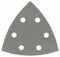 Bosch 5x PRO Plastic and Hard Stone F355 Schleifblatt (für Beton, Harter Stein, Ø 93x93 mm, Körnung 1200, Professional Zubehör Multifunktionswerkzeug, Deltaschleifer)
