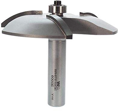 Whiteside Router Bits 6000E Large Raised Panel Profile Bit with 3-3/8-Inch Large Diameter and 1-7/16-Inch Cutting Length