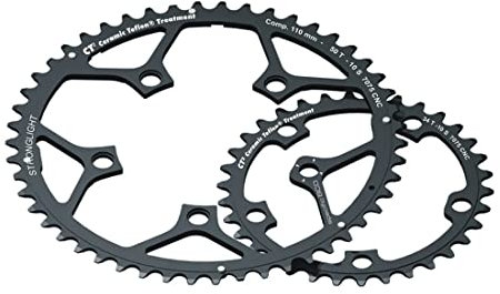 Stronglight Unisex – Erwachsene Kettenblatt Type 110 D, Schwarz, 48