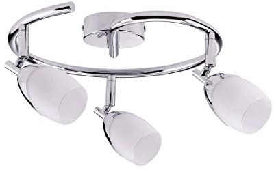 Paulmann 601.71 Deckenspirale, Metall, G9, silber