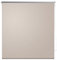 vidaXL Verdunkelungsrollo 120x175cm Beige Seitenzug Klemmrollo Klemmfix Rollo