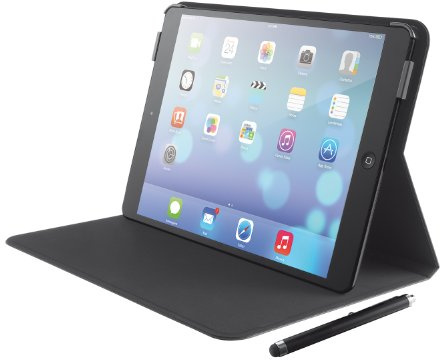 Trust Stile Folio und Stand mit Stylus für Apple iPad 5 schwarz