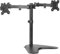 VIVO full motion montaggio doppio monitor scrivania supporto VESA free-standing con articolazione doppio snodo braccio centro detiene due 13 a 30 schermi (stand-v102f)