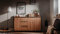 Calicosy FINORI Sideboard Denver Eiche Handwerker Anthrazit Industrial Look 160x88cm