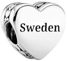 PANDORA Schwedisches Pferd Herz Charm aus Sterlingsilber aus der PANDORA Moments Kollektion, 792015_E036