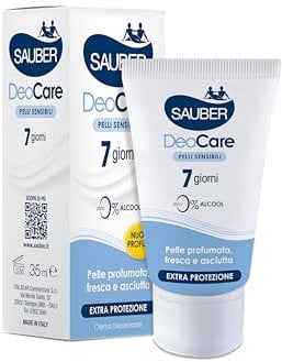 Sauber Deodorante Crema Deocare, 35ml