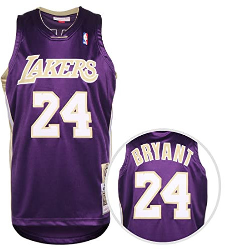 Mitchell & Ness NBA Los Angeles Lakers Kobe Bryant Hall of Fame Authentic Trikot Herren lila/gelb, S