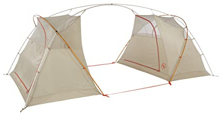 Big Agnes Wyoming Trail Kuppelzelt, 4-Personen, 229x445cm, beige