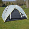 Maypole 2 Person Automatic Pop-up Tent Festival Camping Blackout Zelt, grau, Compact