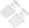 LBB-Parts Cooler Latch Replacement Kit for Igloo, Set of 2, White, Plastic, High Strength, Universal Design, Easy to Install, Water Repellent