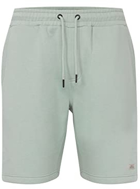 Blend BHDownton Herren Sweatshorts Kurze Hose Jogginghose Sporthose mit Kordeln Regular Fit, Größe:XXL, Farbe:Frosty Green (155706)