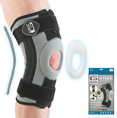 Neo-G Knee Support RX Stabilised with Flexible Stays and Silicone Patella Cushion for Weak, Injured or Arthritic Knees, Joint Pain Relief, Patellar Tracking, Rehabilitation – Adjustable - XXL