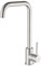 MAMHUN Grifo Cocina Con caño Alto, Acero Inoxidable Grifos Cocina Fregadero, Torneira Cozinha Monomando Giratorio a 360°
