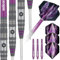 Unicorn Amethyst 2 Dartpfeile Set, violett, 19 g