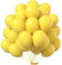 PartyWoo Luftballons Gelb, 50 Stück 10 Zoll Ballons Gelb, Gelbe Luftballons für Ballongirlande oder Ballonbogen als Partydeko, Geburtstagsdekoration, Hochzeitsdekoration, Babypartydekoration, Gelb-Y55