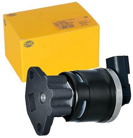 HELLA 6NU 014 865-401 AGR-Ventil - 12V - elektrisch-pneumatisch - 5-polig | Kompatibel mit: HONDA CIVIC VII Stufenheck, CIVIC VIII Hatchback, CIVIC VIII Stufenheck, JAZZ II
