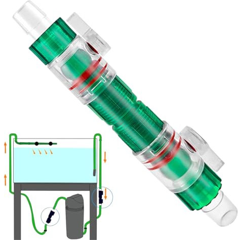 Aquarium Schlauchventil Schlauch Ventil Schlauchverbinder Anschluss Schnellverschluss Für Aquarienschläuche Aquarium Wasser Durchfluss Regelventil Rohranschluss Adapter Wasser Durchflussregelventil