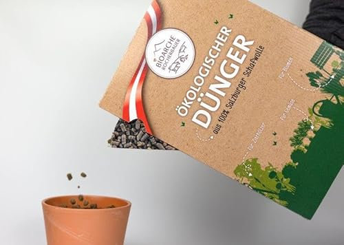 Bioarche Rocherbauer Schafwollpellets – ökologischer Langzeit-Dünger 1kg