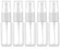 5 Pièces 20 ml Flacon Vaporisateur, vaporisateur plastique,Bouteille Spray Vide Transparent, plastique transparent Bouteille de Voyage Vide Réutilisables