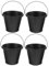BESPORTBLE 4 Pezzi Griglia Per Barbecue All'Aperto Secchio Per Grasso Grill Secchio Per Olio Barbecue In Secchio Grill Drip Barile Barbecue Secchio Barbecue Secchio Per Olio Grill
