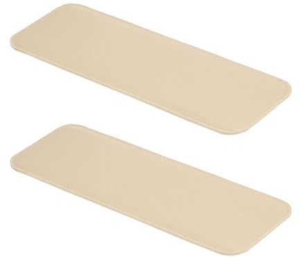 PATIKIL 2uds Fieltro Base Moldeador 14x5 Pulgadas para Bolsos Claro Beige