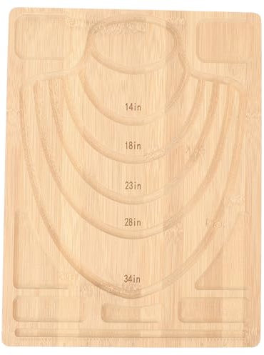 Perlenbretter für die Schmuckherstellung, Bambus-Perlenbrett für die Herstellung von Armbändern, Halsketten, Halsketten-Perlenbrett, für Anfänger und Profis, Schmuckherstellung,