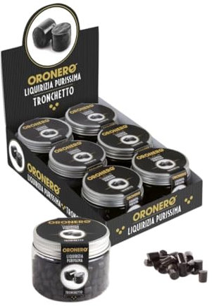 Liquirizia OroNero Liquirizia Purissima Tronchetto 6 Baratollini da 100 g