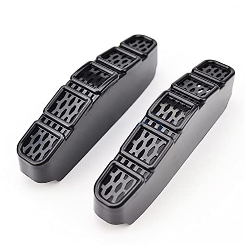 Wivplex 2-teiliger Unterbodenschutz for Sitz, Klimaanlage, Heizung, Lüftungskanal, Grillauslass, Schutz, for Jeep Renegade 2015-2017 2018 2019 Staubdichte Abdeckung für den Luftauslass