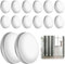 14 Paar Magnetische Duschvorhang Gewichte Unten, Runde Shower Curtain Weights, Magnete Duschvorhang Gewichte, Outdoor Gardinenbeschwerer Vorhang Beschwerer, Magnetische Vorhanggewichte für Tischdecke