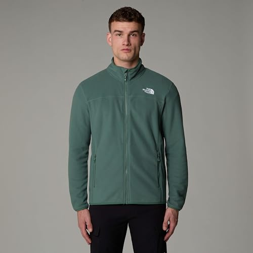 The North Face NF0A855XHCH M 100 Glacier Full Zip - EU Sweatshirt Herren Duck Green Größe XXL