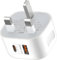 20W Dual Port USB Fast Charger for Xiaomi Redmi Note 9 Pro QC Ultra Phone Charger Plug PD&QC3.0 Phone Fast Charger Plug USB C Charger Type C Plug Adapter Fast Charge (ADAPTER)