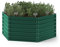 ok-Living Hochbeet Kräuterbeet Gemüsebeet sechseckig 129x129x60cm (LxBxH) grün Pflanzkasten Frühbeet Aufzucht Beet Garten