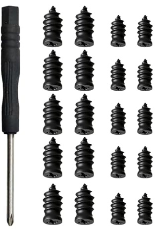 Yvxotrxnk 20/40/60pcs Dual-Size Tire Repair Kit, Self-Service Tool with Rubber Nails for 0.1-5mm Punctures, Fast Seal for Car Motorcycle Truck Tubeless Tires(20pcs)