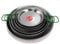 Genérico 2701797 Paellera de Acero Pulido 60cm, Metal, Multicolor