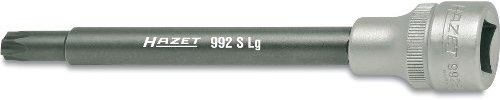 Hazet 992SLG-T55 Douille mâle carré creux 12,5 mm torx intérieur Taille T 55