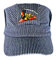 The Real Deal Jungen Red Steam Engine Hat I Train's, Marineblau/Weiß, 9-12 Jahre