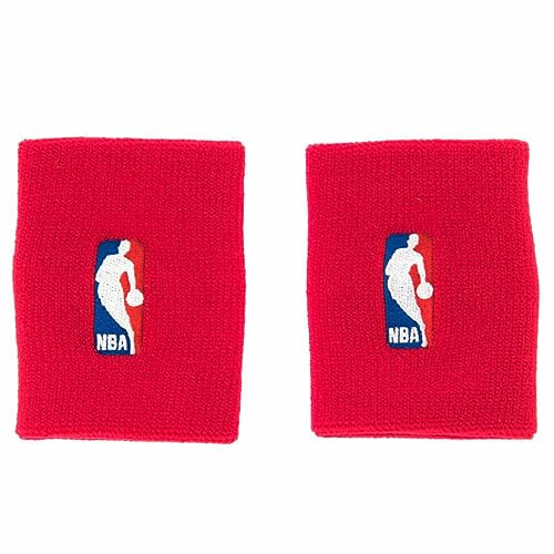 Nike Elite Dri-FIT NBA Wristbands NKN03-654, Mens Wristbands, red, One Size EU