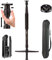 Vidpro mp-66 Venture Maxx 177,8 cm Professional aluminum monopiede con base 0,9 m e custodia