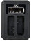 JJC USB Dual Ladegerät Akkulader für Nikon Df D5600 D5500 D5300 D5200 D5100 D3400 D3500 D3300 D3200 D3100 P7800 P7700 P7200 P7100 P7000 Kameras für EN-EL14, EN-EL14a