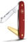 Victorinox, Greffoir combi 2, Couteau Universel de Jardin, Multifonction, Léger, Swiss Made, 3 Fonctions, Lame pointued tip, rouge