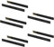 Emuca - Schubladenschienen kugellager 45mmx350mm, Set aus 5 Paar aus schubladenauszug Vollauszug mit dämpfer, Schwarz