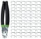 The Lord of the Tools Hog Ring Pliers Hand Tool Stainless Steel Black with 300pcs Galvanized Sharp Tip Hog Rings fit for Auto & Furniture Uphoslstery Fences Pet Cages Car Cushions