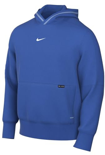Nike Mens Hoodie M NK Strke22 Po Hoody, Royal Blue/White, DH9380-463, XL
